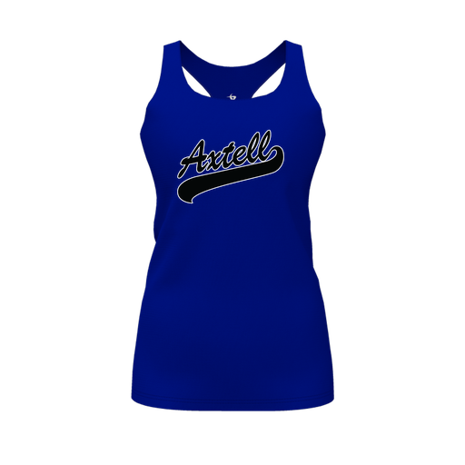 [FT0TRBRY-FYS-LOGO1] Decker Racerback Tank Top (Female Youth S, Royal, Logo 1)