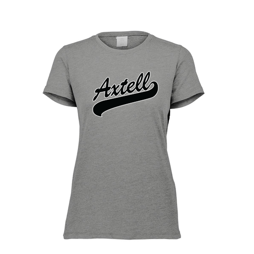 [FTSCUBGY-FAXS-LOGO1] Decker Women's Tri-Blend T-Shirt - Short Sleeve (Female Adult XS, Gray, Logo 1)