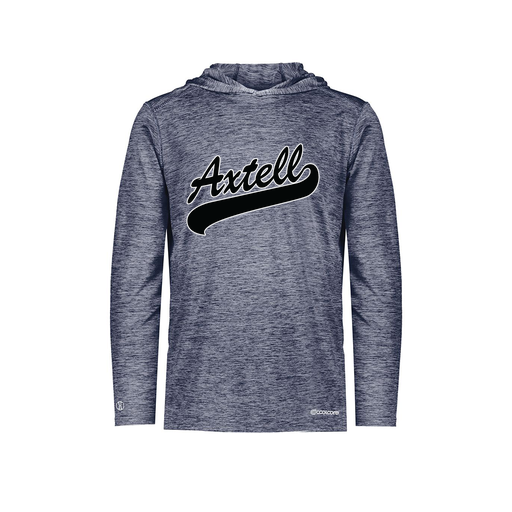 [FOLHCGNV-YS-LOGO1] Decker Youth Charge Hoodie (Youth S, Navy, Logo 1)