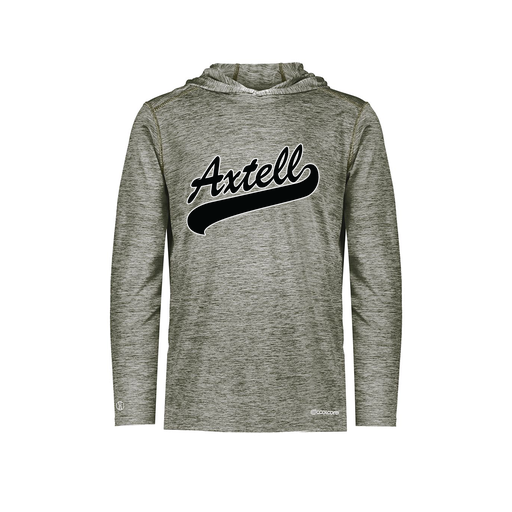 [FOLHCGGY-YS-LOGO1] Decker Youth Charge Hoodie (Youth S, Gray, Logo 1)