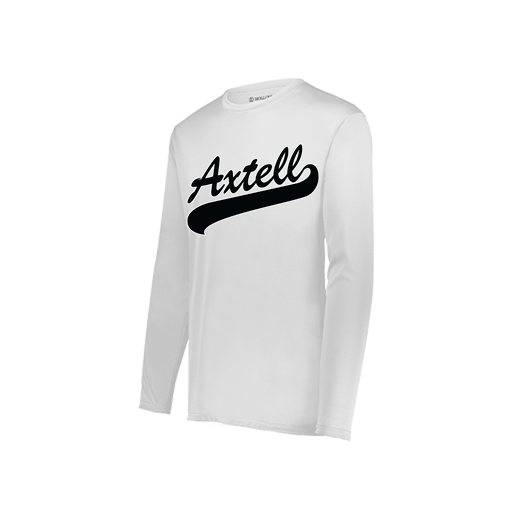 [222822.005.XS-LOGO1] Men's LS Smooth Sport Shirt (Adult XS, White, Logo 1)
