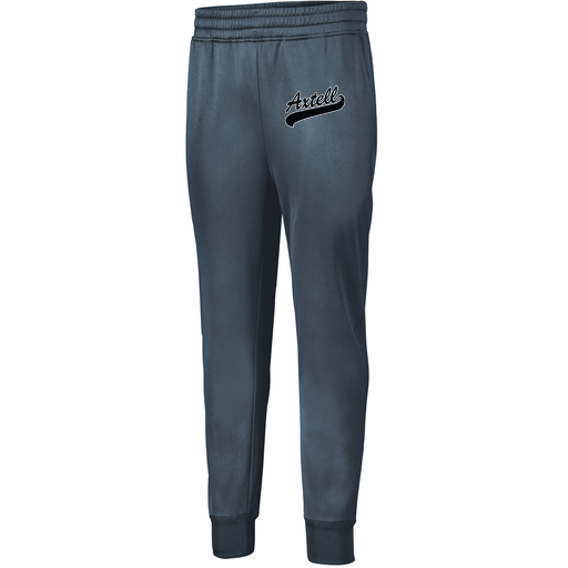 [5566.059.XS-LOGO1] Men's PERFORMANCE FLEECE JOGGER (Adult XS, Gray, Logo 1)